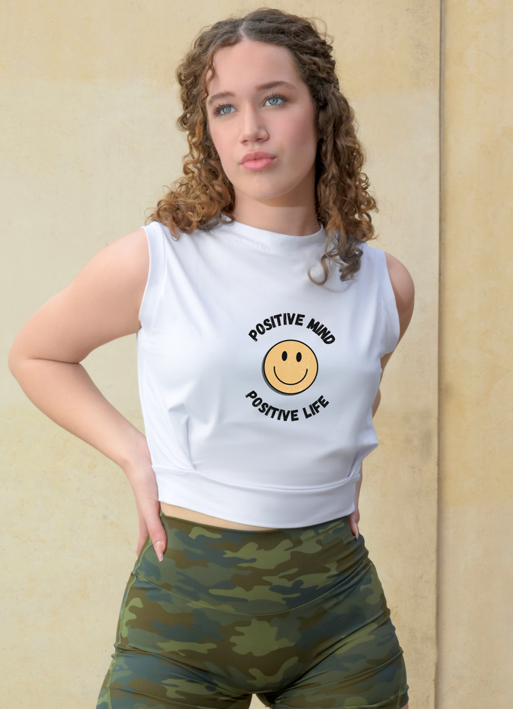SoftChic Tank Top - Positive Mind Positive Life